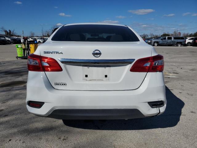 3N1AB7AP1HY274895 - 2017 NISSAN SENTRA S WHITE photo 6