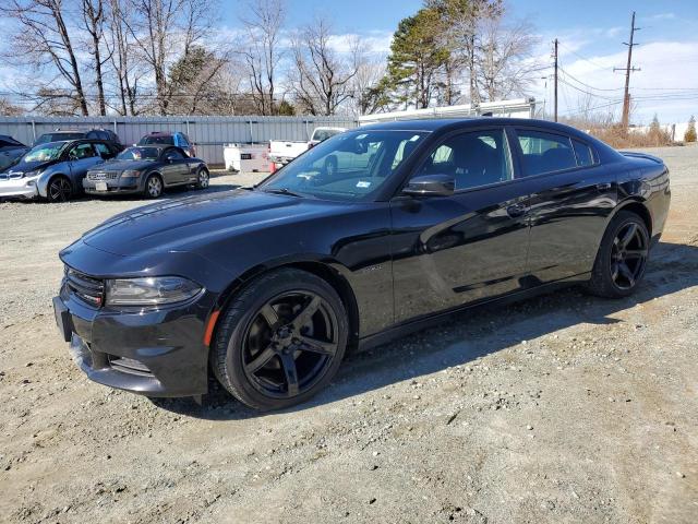 2C3CDXCT4FH895937 - 2015 DODGE CHARGER R/T BLACK photo 1