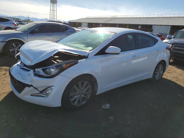 5NPDH4AE8FH631716 - 2015 HYUNDAI ELANTRA SE WHITE photo 1