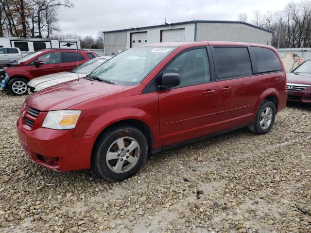 2D4RN4DEXAR280901 - 2010 DODGE GRAND CARA SE MAROON photo 1