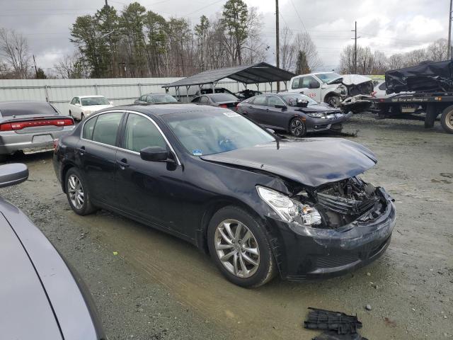 JNKCV61E09M309466 - 2009 INFINITI G37 BASE BLACK photo 4