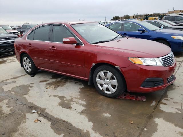 KNAGG4A87A5436190 - 2010 KIA OPTIMA LX RED photo 4