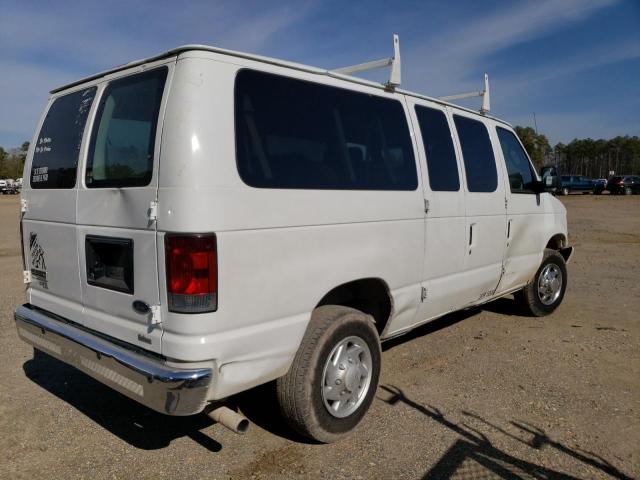 1FBNE3BL9BDB18175 - 2011 FORD ECONOLINE E350 SUPER DUTY WAGON WHITE photo 3