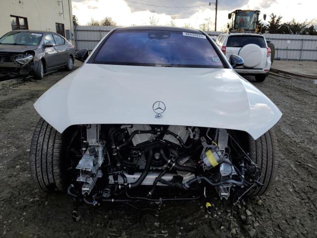 W1K6G7GB0MA047461 - 2021 MERCEDES-BENZ S 580 4MATIC WHITE photo 5