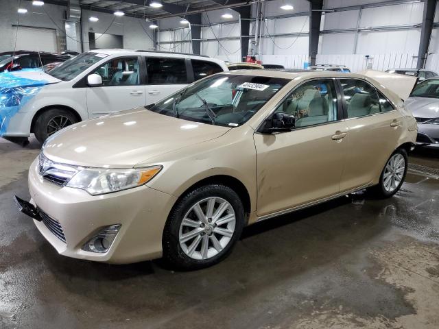 4T1BF1FK5CU190893 - 2012 TOYOTA CAMRY BASE GOLD photo 1