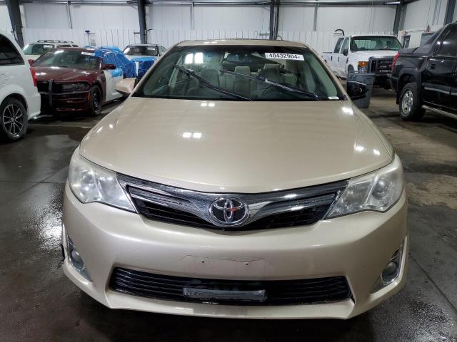 4T1BF1FK5CU190893 - 2012 TOYOTA CAMRY BASE GOLD photo 5