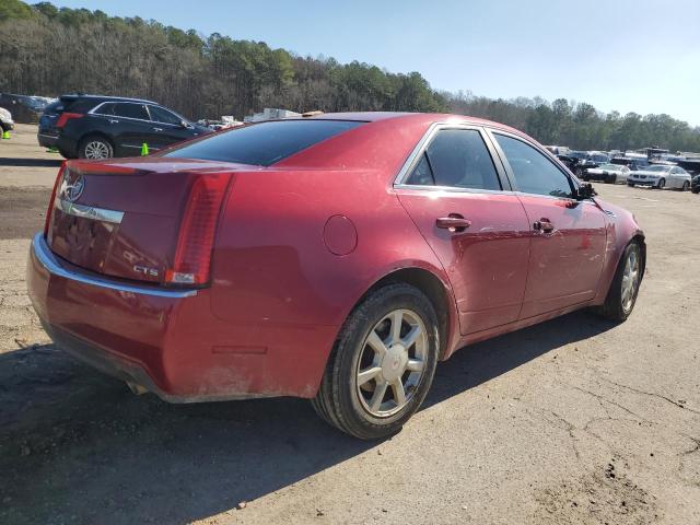 1G6DF577190153860 - 2009 CADILLAC CTS BURGUNDY photo 3