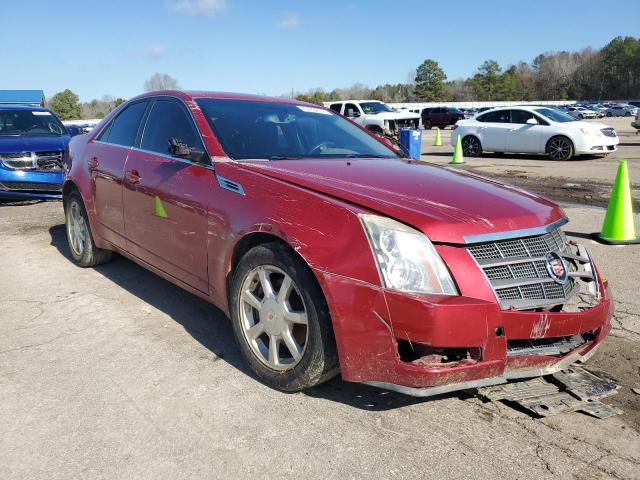 1G6DF577190153860 - 2009 CADILLAC CTS BURGUNDY photo 4