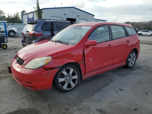 2T1KR32E13C104810 - 2003 TOYOTA COROLLA MA XR RED photo 1