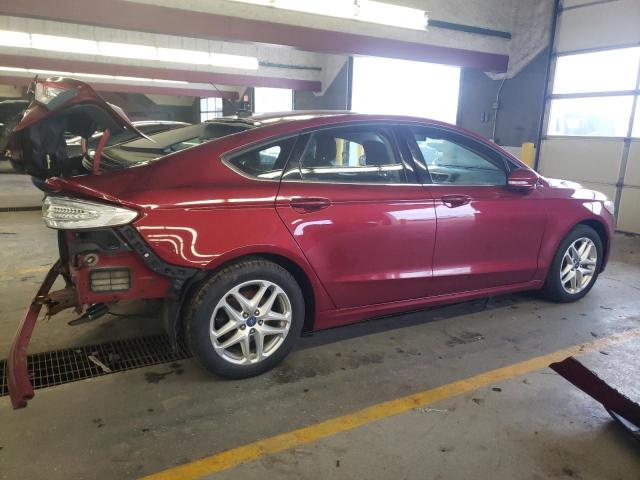 3FA6P0H7XDR272493 - 2013 FORD FUSION SE RED photo 3