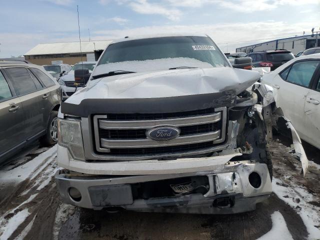 1FTFW1EF0EKF96346 - 2014 FORD F150 SUPERCREW WHITE photo 5