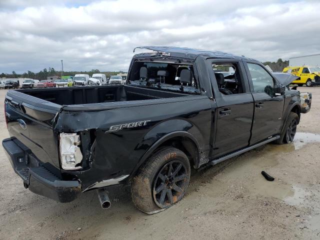 1FTEW1CP0GFA59544 - 2016 FORD F150 SUPERCREW BLACK photo 3