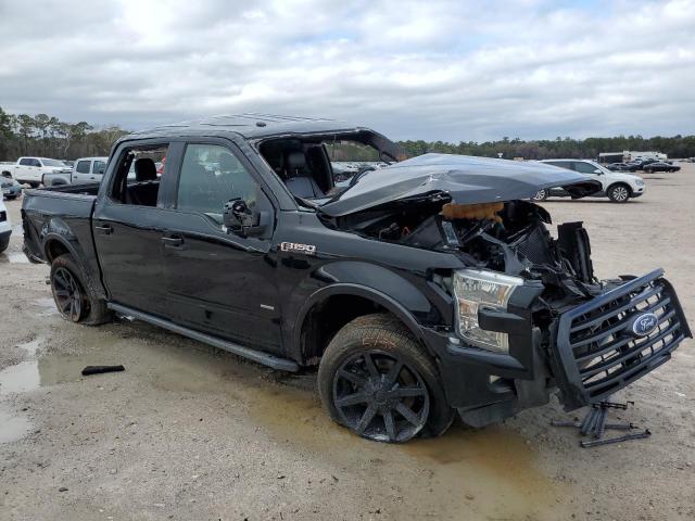 1FTEW1CP0GFA59544 - 2016 FORD F150 SUPERCREW BLACK photo 4