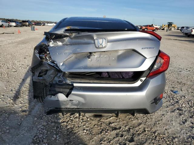 2HGFC2F80MH502648 - 2021 HONDA CIVIC SPORT SILVER photo 6