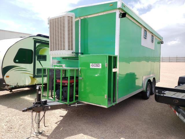 3F91D2184N9060253 - 2022 UTILITY TRAILER Yaşıl foto 2