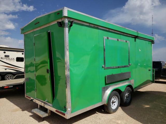 3F91D2184N9060253 - 2022 UTILITY TRAILER Yaşıl foto 4