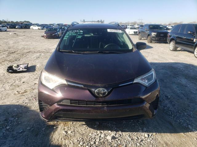 2T3ZFREV0JW461226 - 2018 TOYOTA RAV4 LE PURPLE photo 5