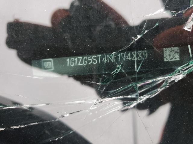 1G1ZG5ST4NF194889 - 2022 CHEVROLET MALIBU RS BLACK photo 12