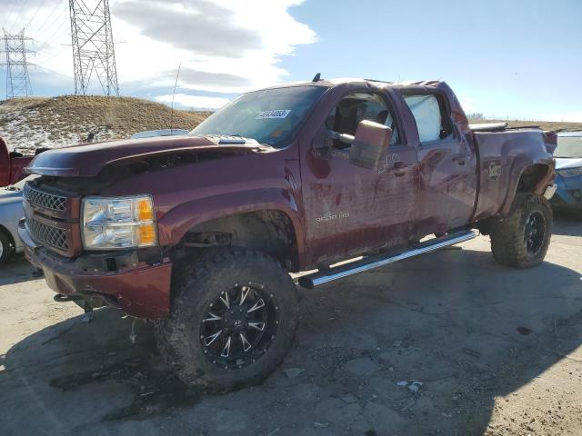 1GC4K1E80DF128449 - 2013 CHEVROLET SILVERADO K3500 LTZ BURGUNDY photo 1