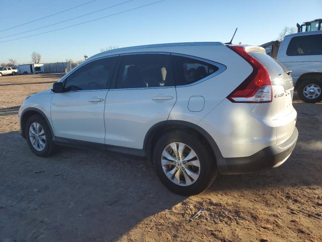 5J6RM3H75EL021263 - 2014 HONDA CR-V EXL WHITE photo 2