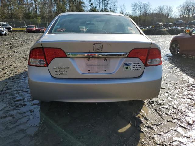 19XFA1F53BE038946 - 2011 HONDA CIVIC LX SILVER photo 6