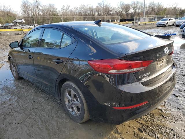 5NPD94LA0JH306736 - 2018 HYUNDAI ELANTRA ECO BLACK photo 2