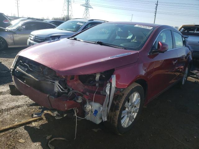 1G4GA5EC3AF139450 - 2010 BUICK LACROSSE CX RED photo 1