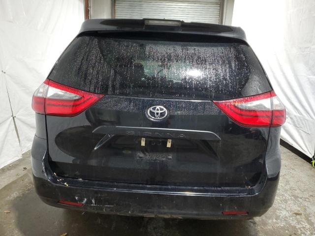 5TDZZ3DC6LS083079 - 2020 TOYOTA SIENNA L BLACK photo 6