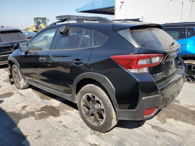 JF2GTABCXNH256286 - 2022 SUBARU CROSSTREK BLACK photo 2