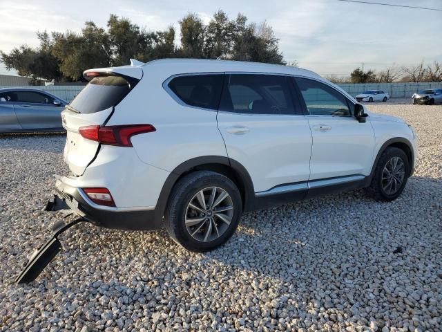 5NMS33AD1KH021199 - 2019 HYUNDAI SANTA FE SEL WHITE photo 3