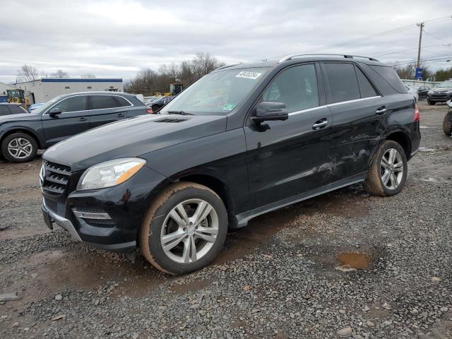 4JGDA5HB5EA339738 - 2014 MERCEDES-BENZ ML 350 4MATIC BLACK photo 1