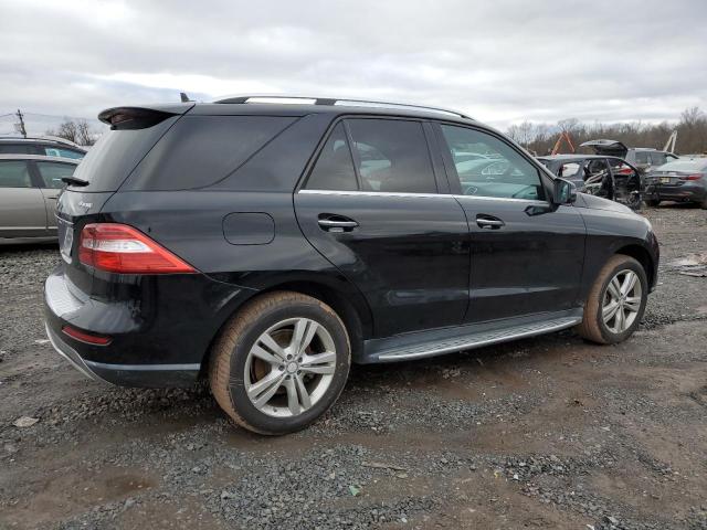 4JGDA5HB5EA339738 - 2014 MERCEDES-BENZ ML 350 4MATIC BLACK photo 3