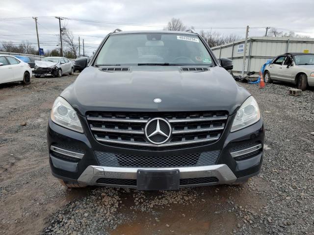 4JGDA5HB5EA339738 - 2014 MERCEDES-BENZ ML 350 4MATIC BLACK photo 5
