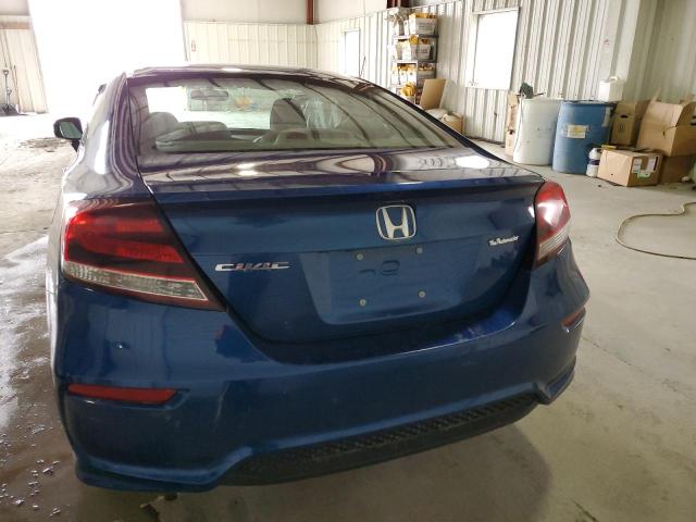 2HGFG3A58FH512970 - 2015 HONDA CIVIC LX BLUE photo 6