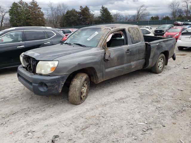 5TETX22N89Z650379 - 2009 TOYOTA TACOMA ACCESS CAB Сұр фото 1