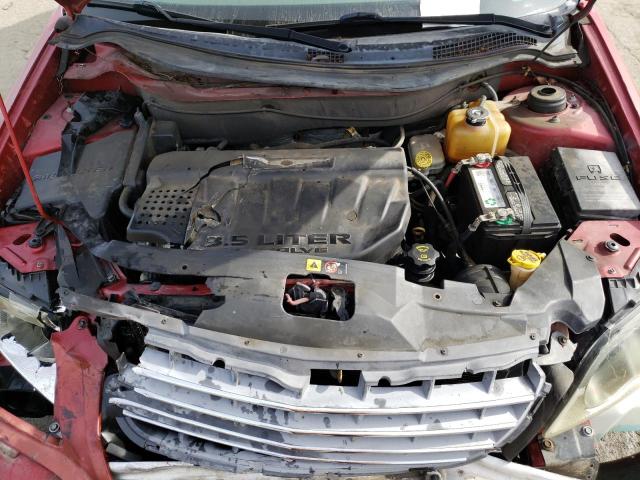 2A4GM68406R752285 - 2006 CHRYSLER PACIFICA TOURING RED photo 11