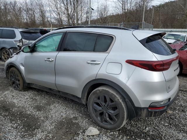 KNDP6CAC0M7853681 - 2021 KIA SPORTAGE S SILVER photo 2