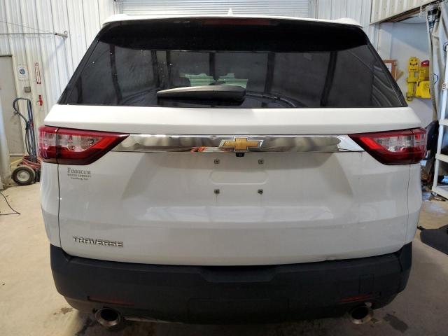 1GNERFKW7LJ126619 - 2020 CHEVROLET TRAVERSE LS WHITE photo 6