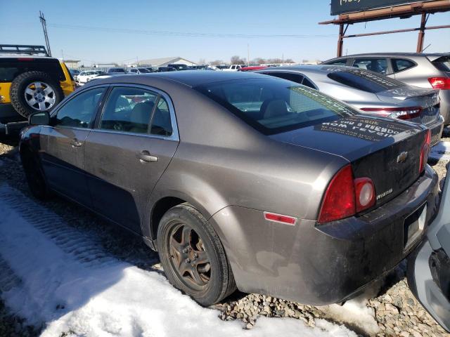 1G1ZC5EB9AF198929 - 2010 CHEVROLET MALIBU 1LT GRAY photo 2
