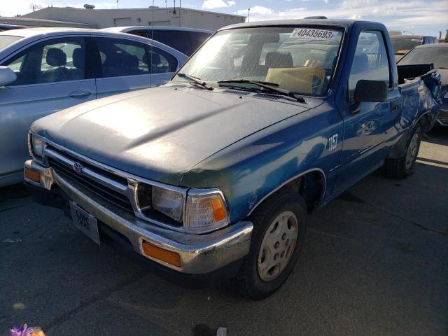 4TARN81A1SZ324065 - 1995 TOYOTA PICKUP 1/2 TON SHORT WHEELBASE STB BLUE photo 1