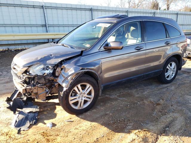 5J6RE4H76AL061803 - 2010 HONDA CR-V EXL GRAY photo 1