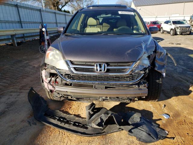 5J6RE4H76AL061803 - 2010 HONDA CR-V EXL GRAY photo 5