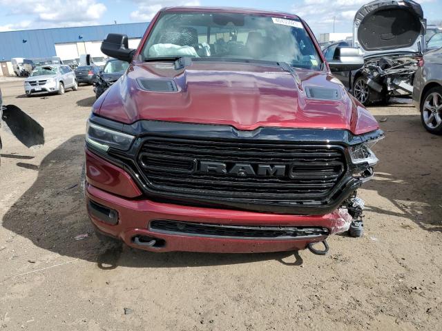 1C6SRFHM7NN248935 - 2022 RAM 1500 LIMITED MAROON photo 5