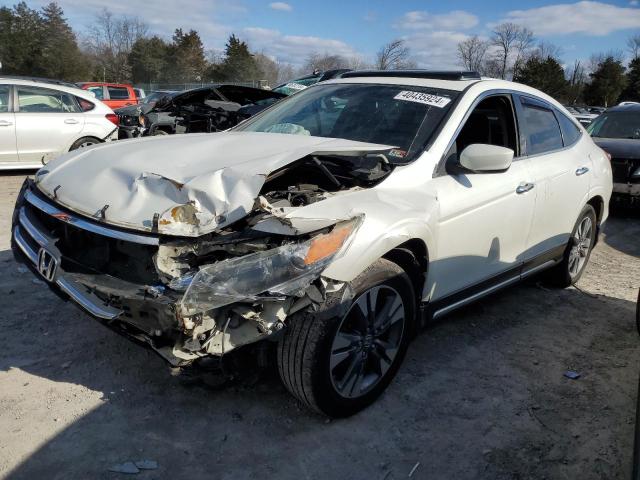 5J6TF2H50DL001199 - 2013 HONDA CROSSTOUR EXL WHITE photo 1