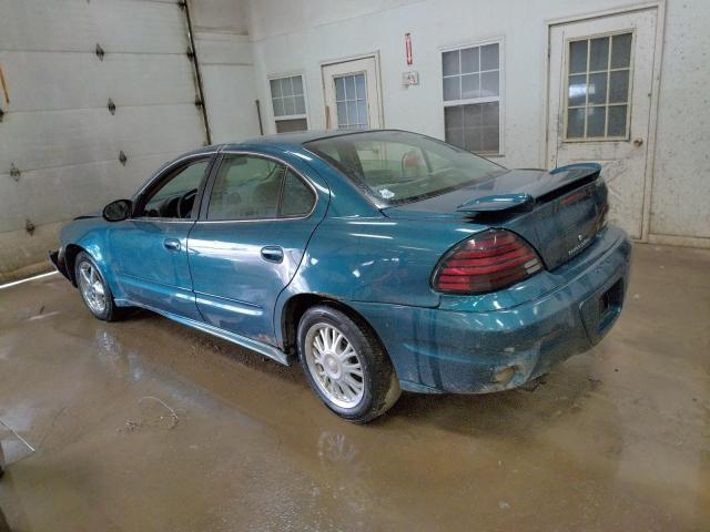 1G2NF52FX3C175835 - 2003 PONTIAC GRAND AM SE1 BLUE photo 2