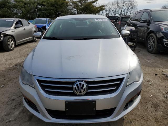 WVWHN7AN8CE510305 - 2012 VOLKSWAGEN CC LUXURY SILVER photo 5