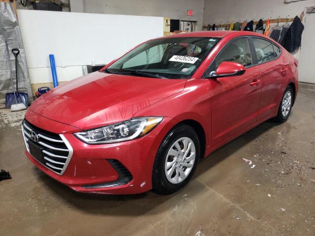 5NPD74LF4HH212578 - 2017 HYUNDAI ELANTRA SE RED photo 1