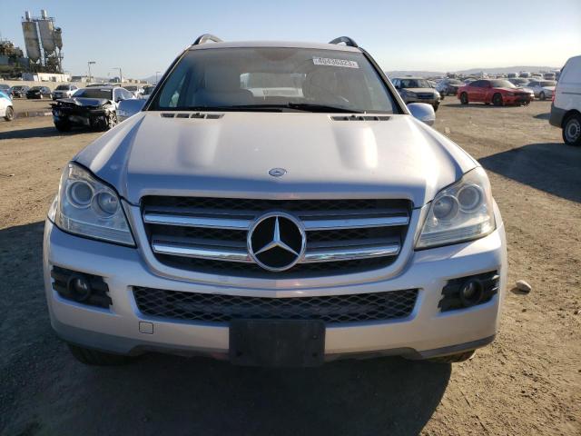 4JGBF71E67A122422 - 2007 MERCEDES-BENZ GL 450 4MATIC SILVER photo 5