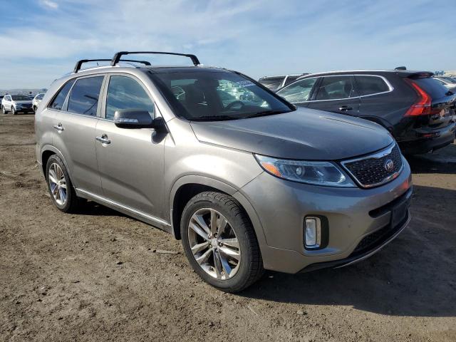 5XYKW4A77EG521390 - 2014 KIA SORENTO SX GRAY photo 4