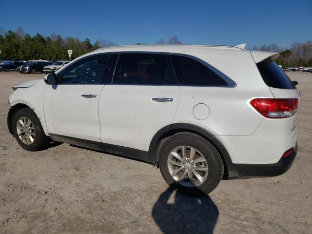 5XYPG4A36JG405575 - 2018 KIA SORENTO LX WHITE photo 2